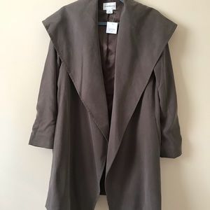 Club Monaco olive-color coat